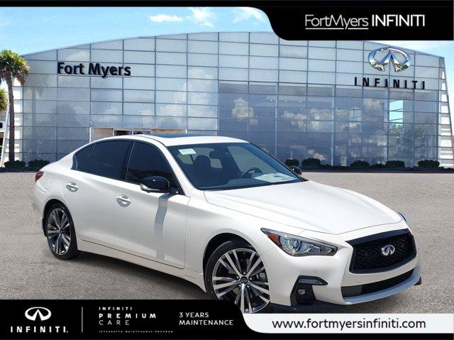 new 2024 INFINITI Q50 car, priced at $50,574