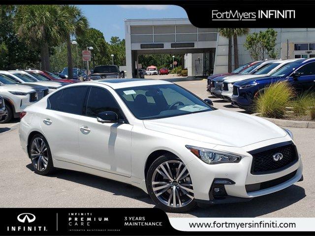 new 2024 INFINITI Q50 car, priced at $50,574