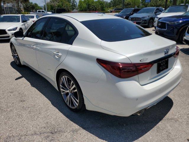 new 2024 INFINITI Q50 car, priced at $50,574