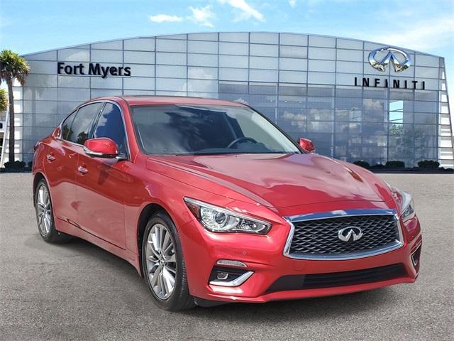 used 2022 INFINITI Q50 car, priced at $30,750