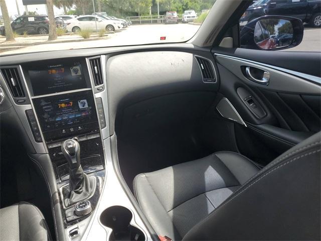 used 2022 INFINITI Q50 car, priced at $30,750