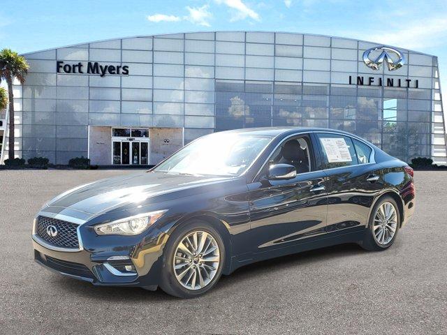 used 2021 INFINITI Q50 car, priced at $29,750