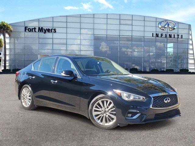 used 2021 INFINITI Q50 car, priced at $29,750