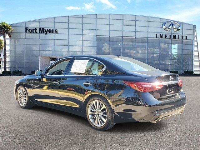 used 2021 INFINITI Q50 car, priced at $29,750