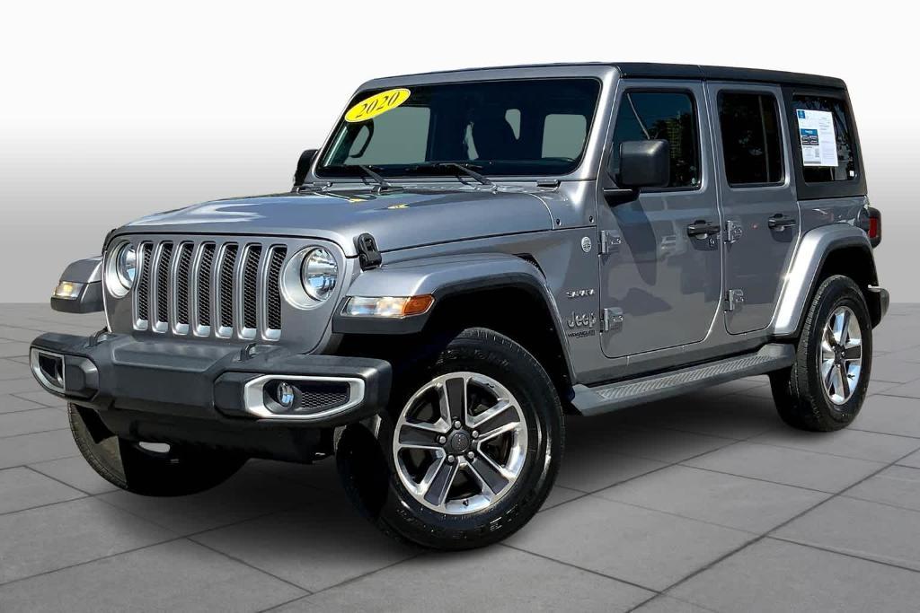 used 2020 Jeep Wrangler Unlimited car, priced at $28,215