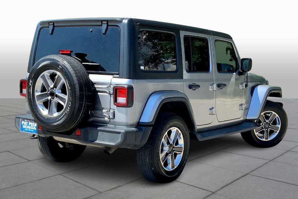 used 2020 Jeep Wrangler Unlimited car, priced at $28,215