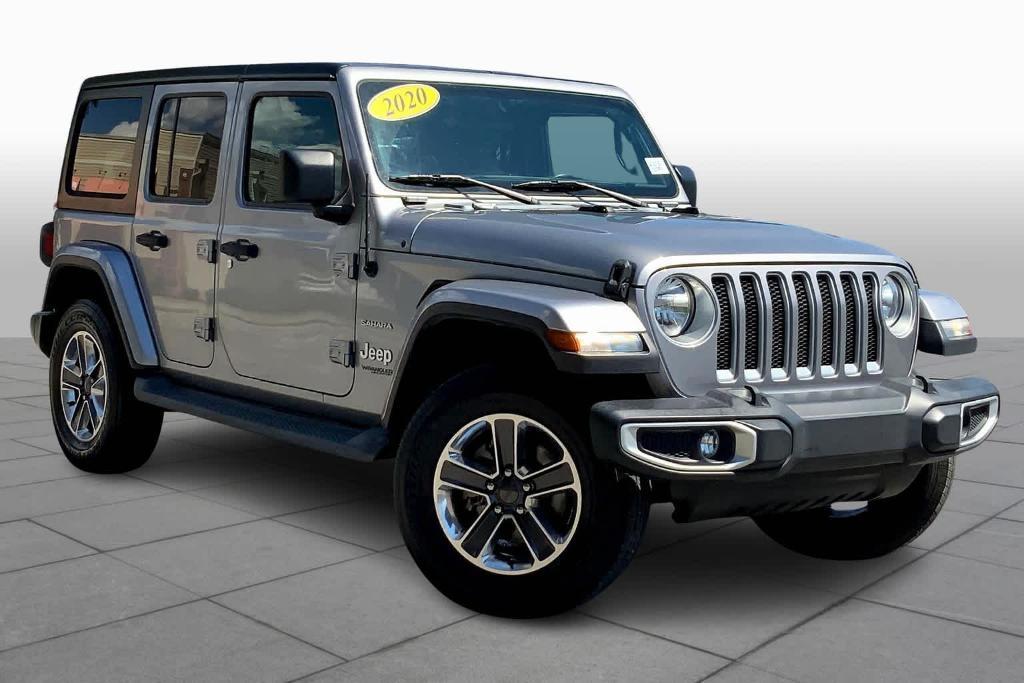 used 2020 Jeep Wrangler Unlimited car, priced at $28,215