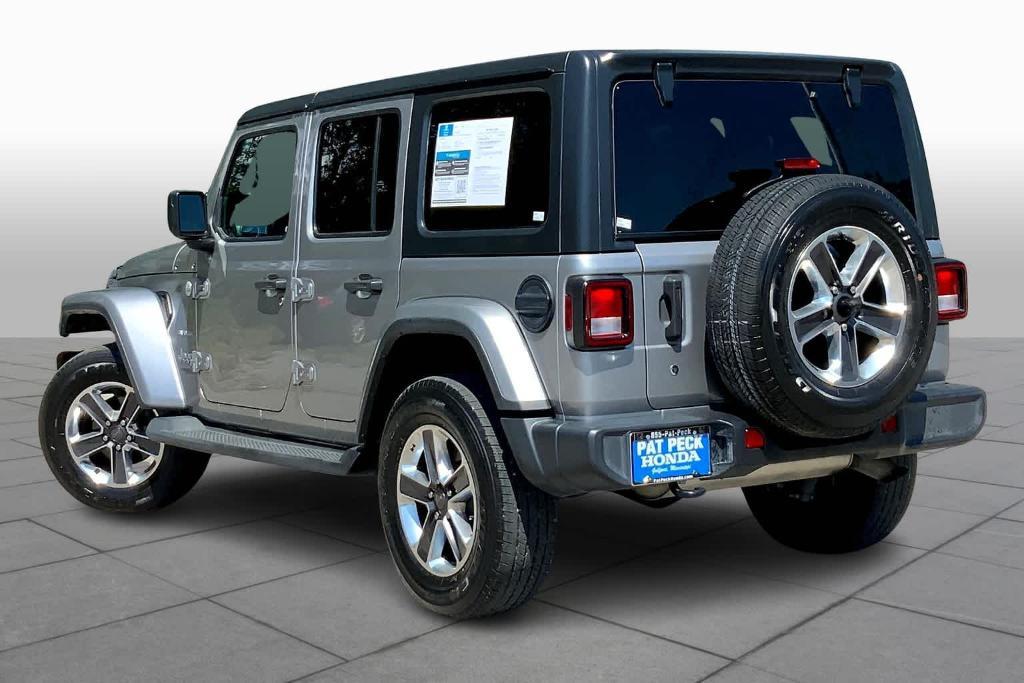 used 2020 Jeep Wrangler Unlimited car, priced at $28,215