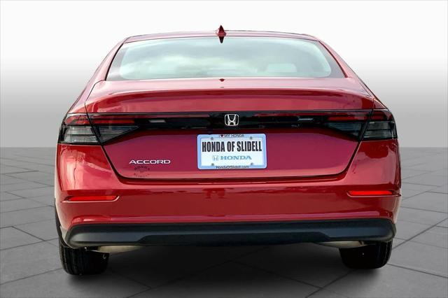 new 2024 Honda Accord car, priced at $28,604