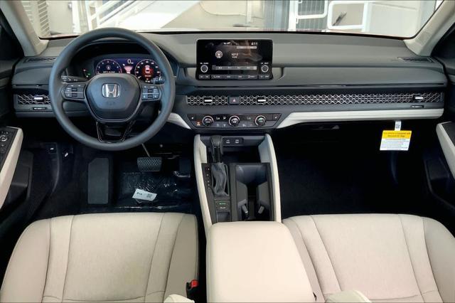 new 2024 Honda Accord car, priced at $28,604