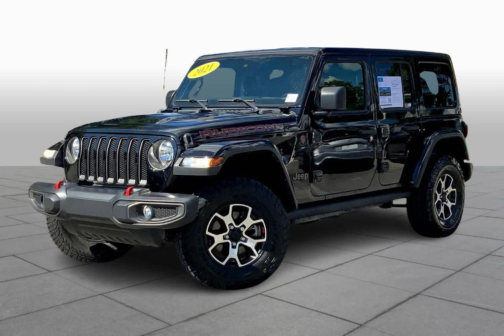 used 2021 Jeep Wrangler Unlimited car, priced at $36,436