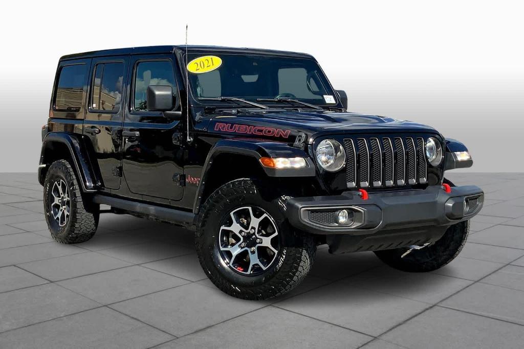 used 2021 Jeep Wrangler Unlimited car, priced at $36,436