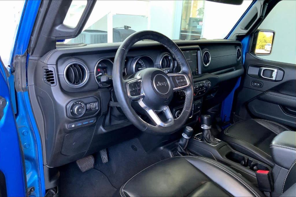 used 2021 Jeep Wrangler Unlimited 4xe car, priced at $19,999