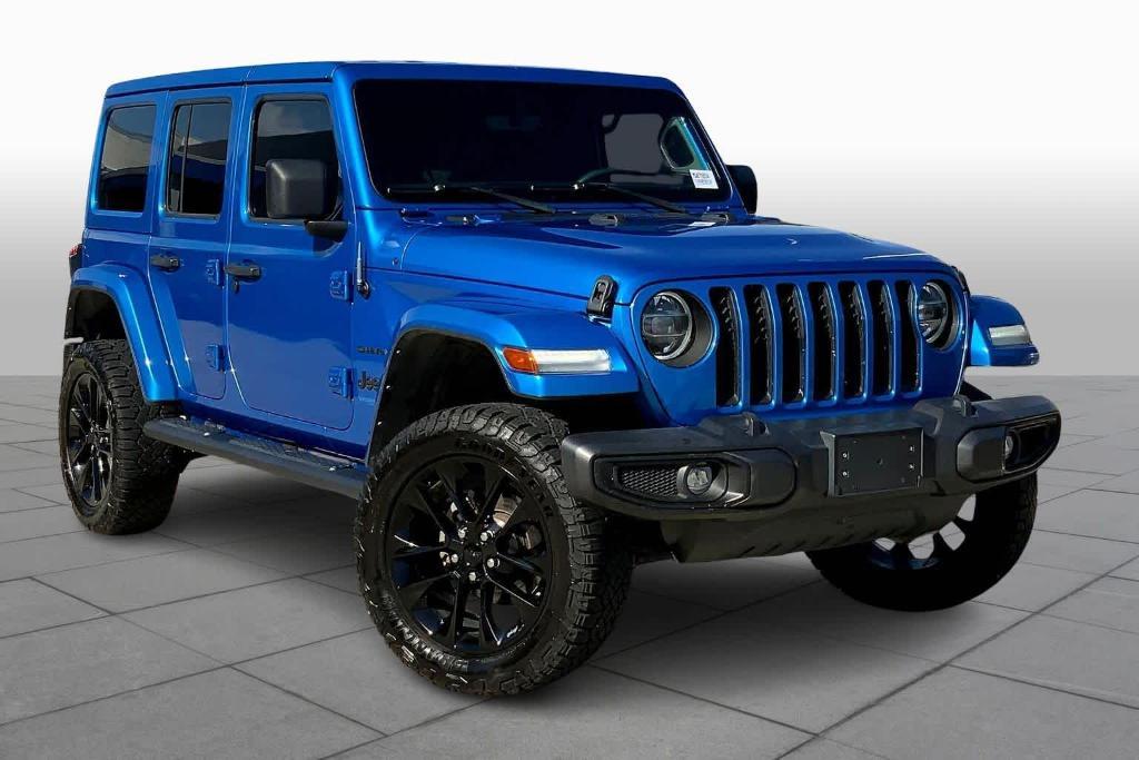used 2021 Jeep Wrangler Unlimited 4xe car, priced at $19,999