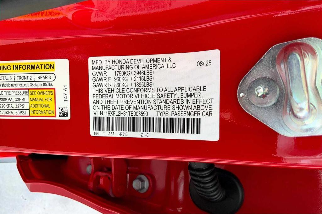 new 2026 Honda Civic car, priced at $27,685