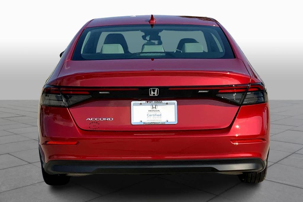 used 2024 Honda Accord car, priced at $29,079