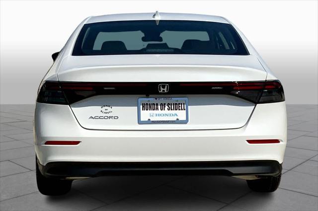 new 2024 Honda Accord car, priced at $30,503