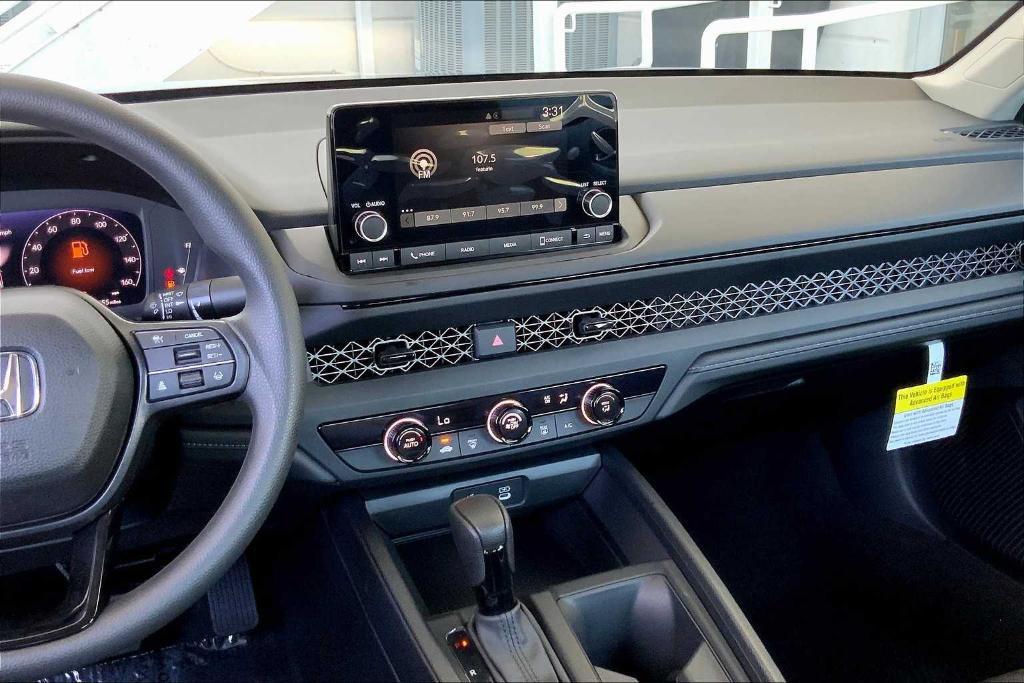 new 2025 Honda Accord car, priced at $28,450