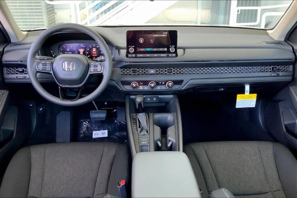 new 2025 Honda Accord car, priced at $29,545