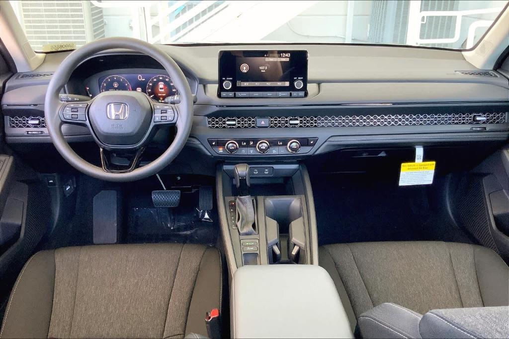 new 2025 Honda Accord car, priced at $30,155