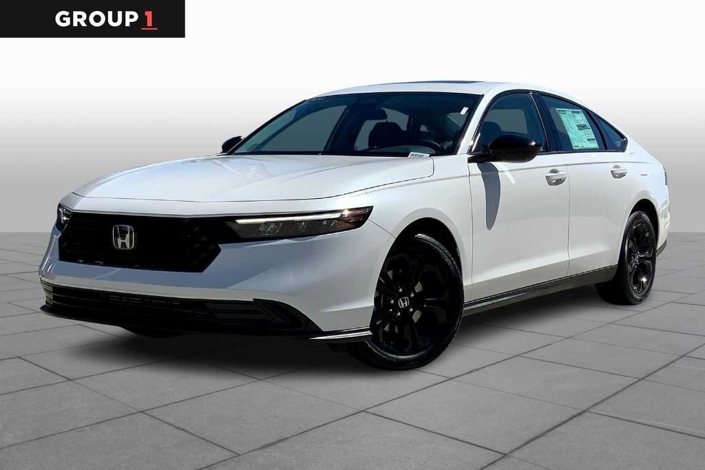 new 2025 Honda Accord car, priced at $30,850