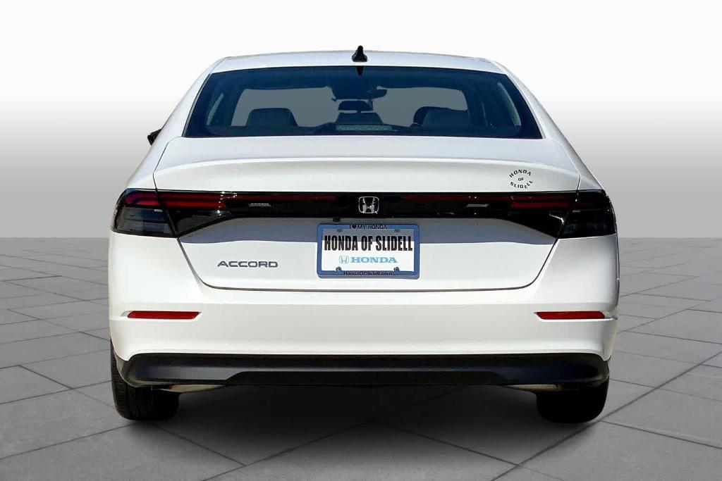 new 2025 Honda Accord car, priced at $30,850
