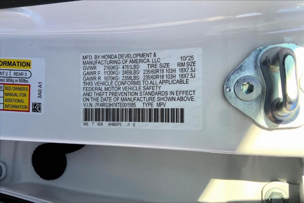 new 2026 Honda CR-V car, priced at $37,305