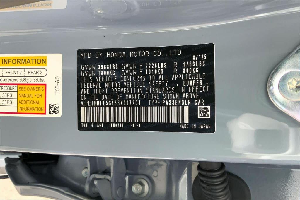 new 2025 Honda Civic Type R car