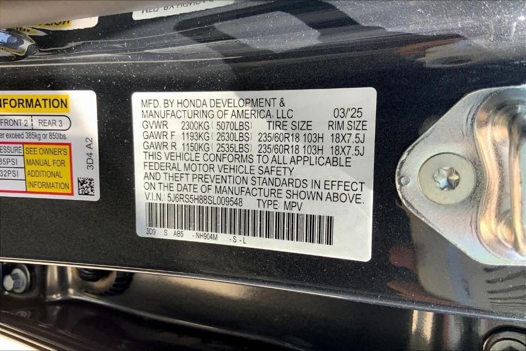 new 2025 Honda CR-V Hybrid car, priced at $37,389