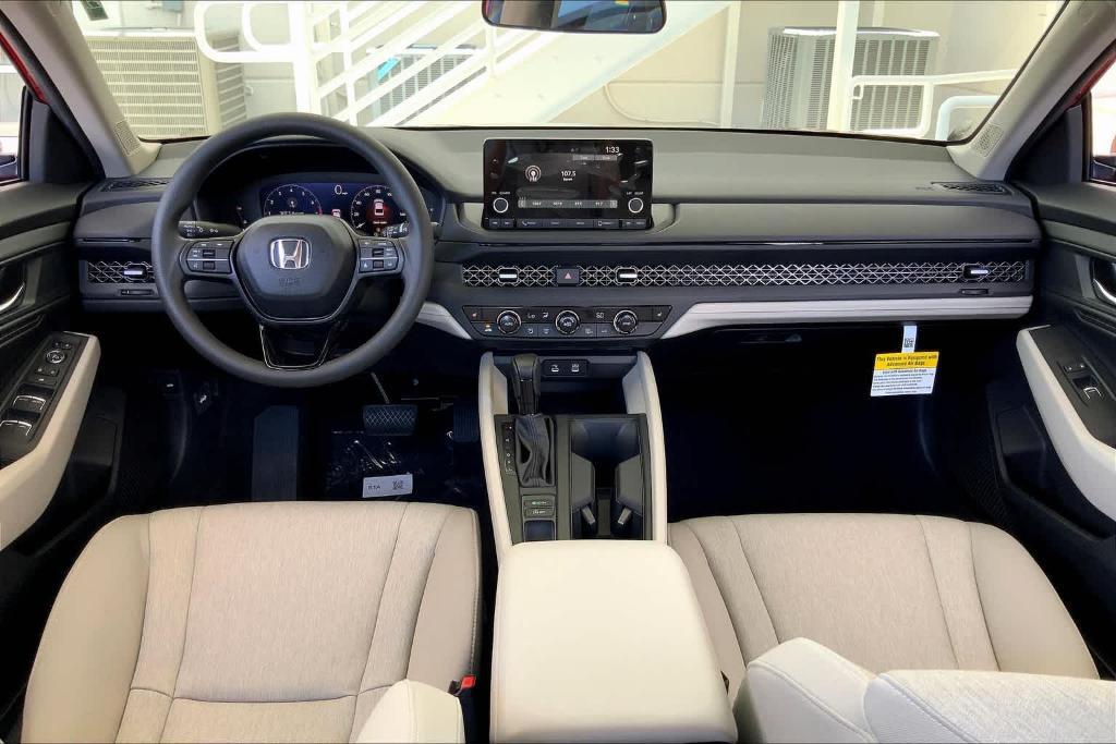 new 2024 Honda Accord car, priced at $30,550