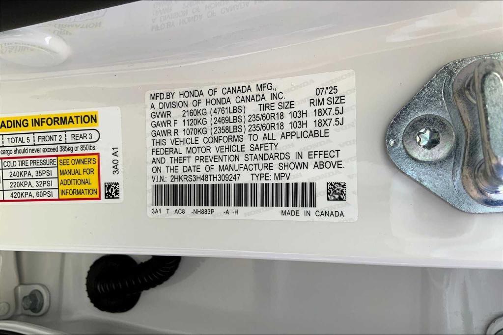 new 2026 Honda CR-V car, priced at $33,418