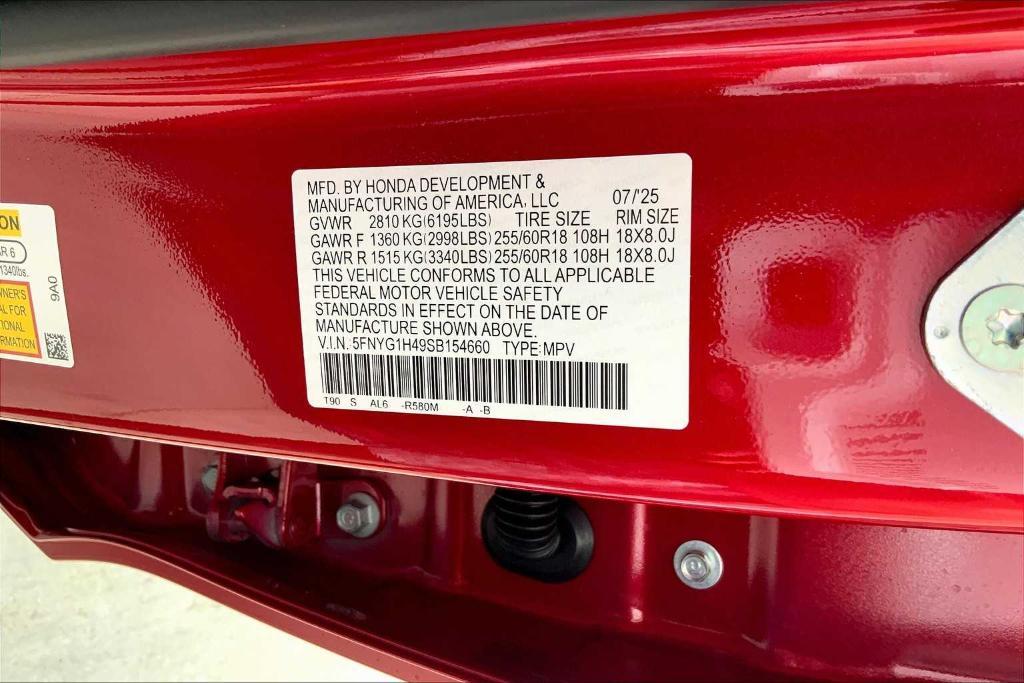 new 2025 Honda Pilot car, priced at $44,649