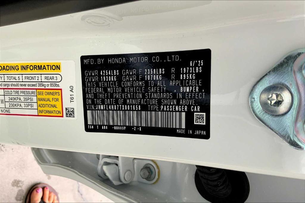 new 2026 Honda Civic Hybrid car, priced at $30,650