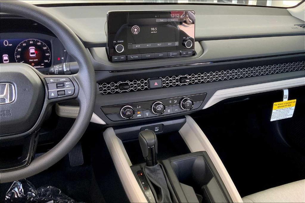 new 2025 Honda Accord car, priced at $28,375
