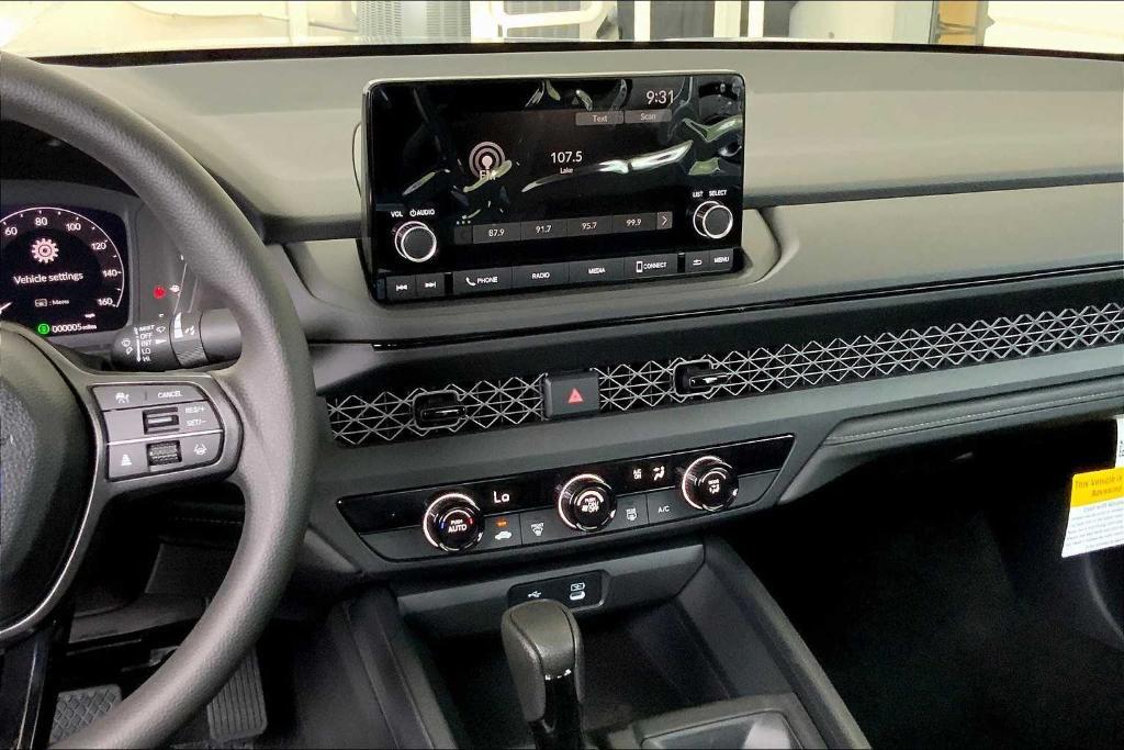 new 2025 Honda Accord car, priced at $28,444