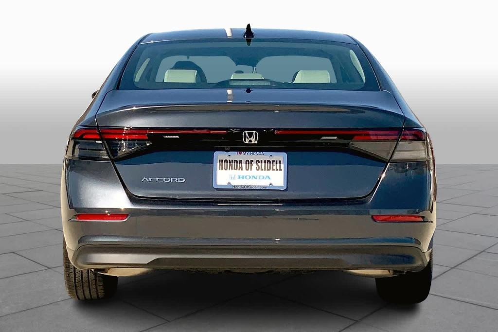 new 2025 Honda Accord car, priced at $30,273