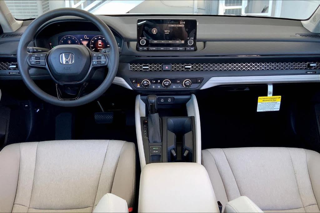 new 2025 Honda Accord car, priced at $30,273