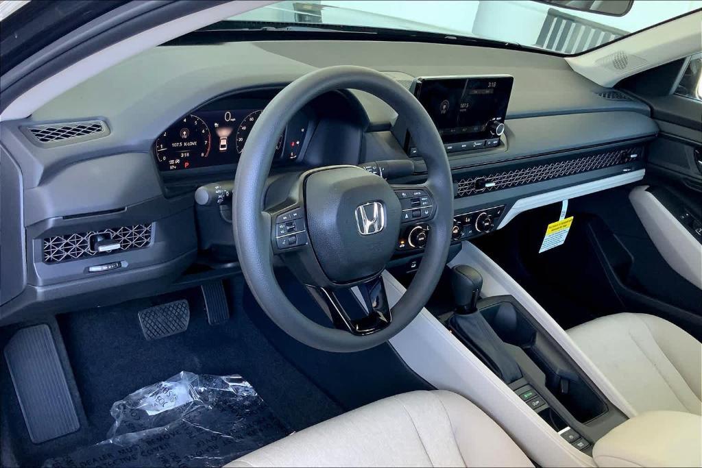 new 2025 Honda Accord car, priced at $30,273