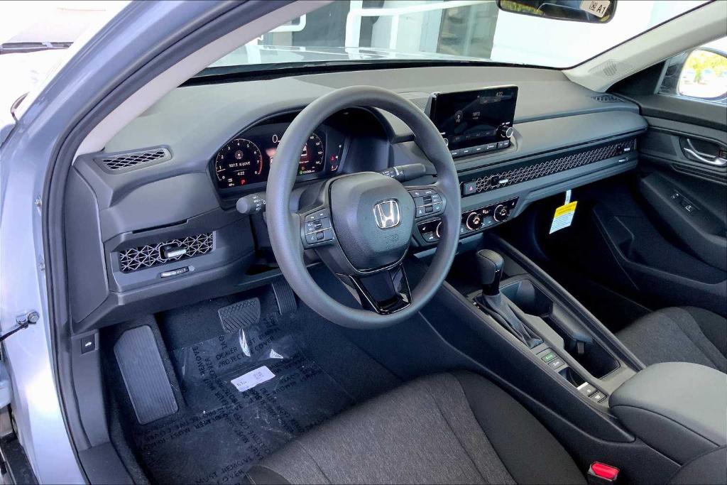 new 2025 Honda Accord car, priced at $30,450