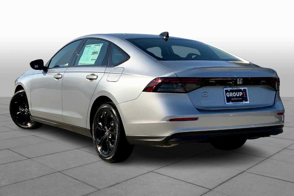 new 2025 Honda Accord car, priced at $30,450
