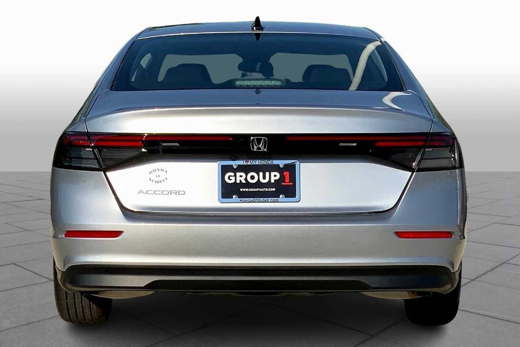 new 2025 Honda Accord car, priced at $30,450