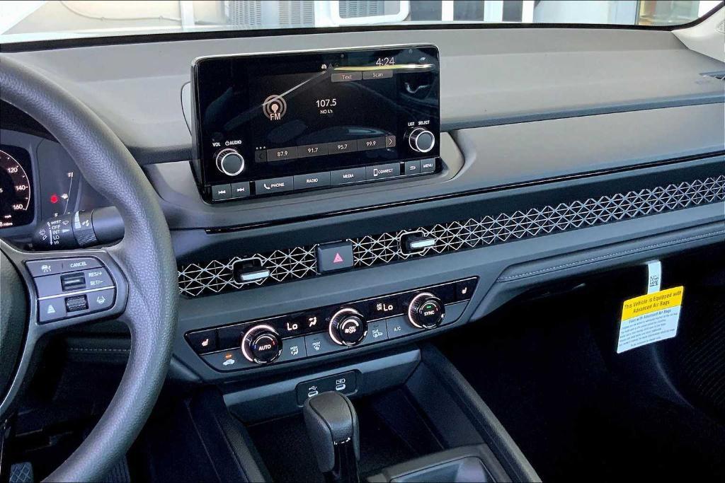 new 2025 Honda Accord car, priced at $30,450