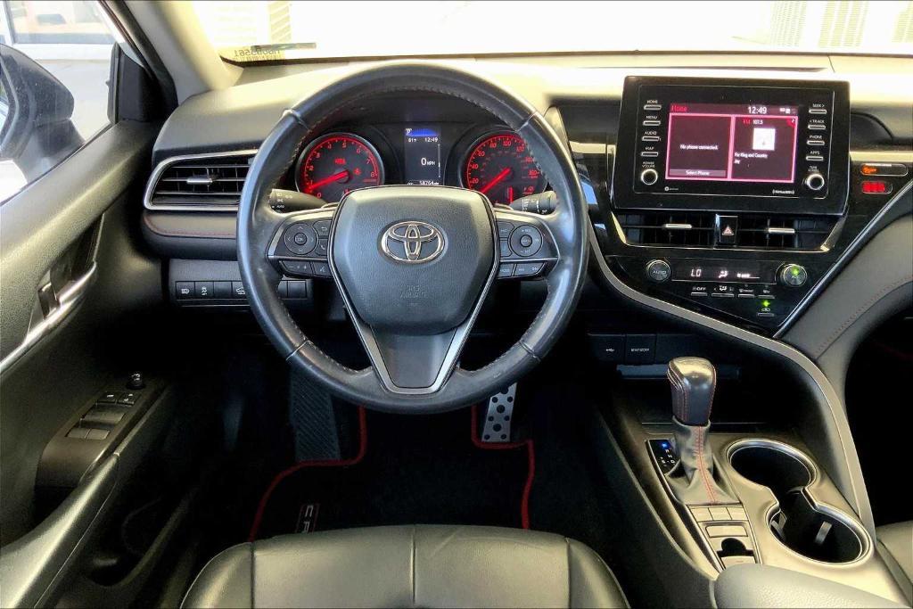 used 2021 Toyota Camry car, priced at $29,828