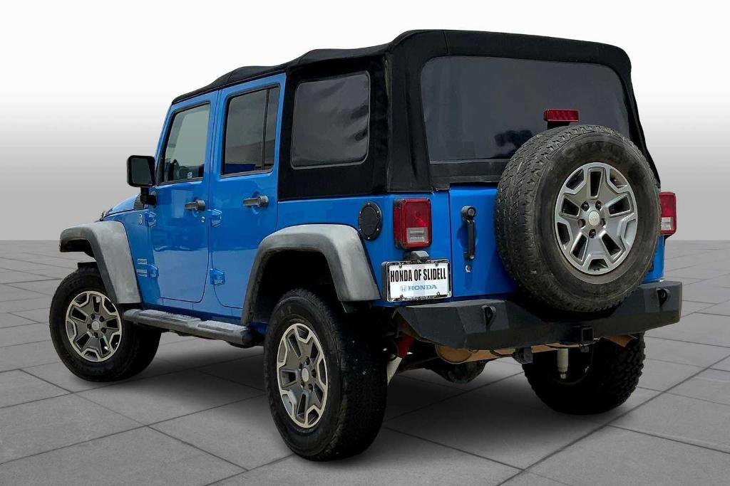 used 2011 Jeep Wrangler Unlimited car, priced at $11,837