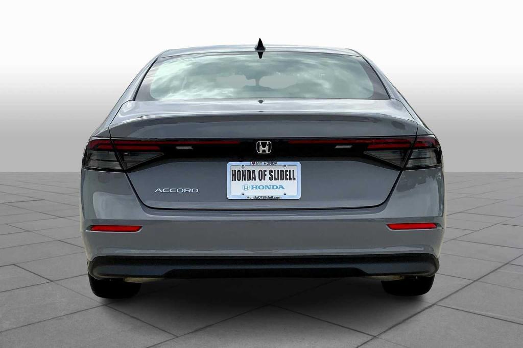 new 2025 Honda Accord car, priced at $30,850