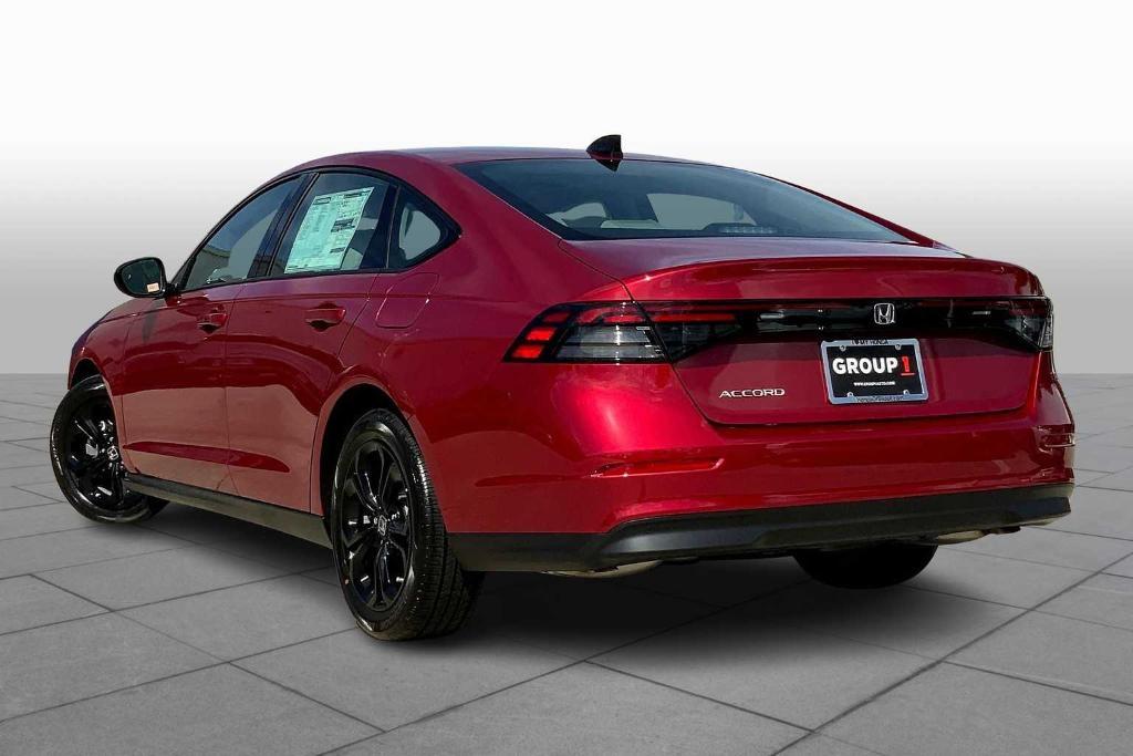 new 2025 Honda Accord car, priced at $30,850