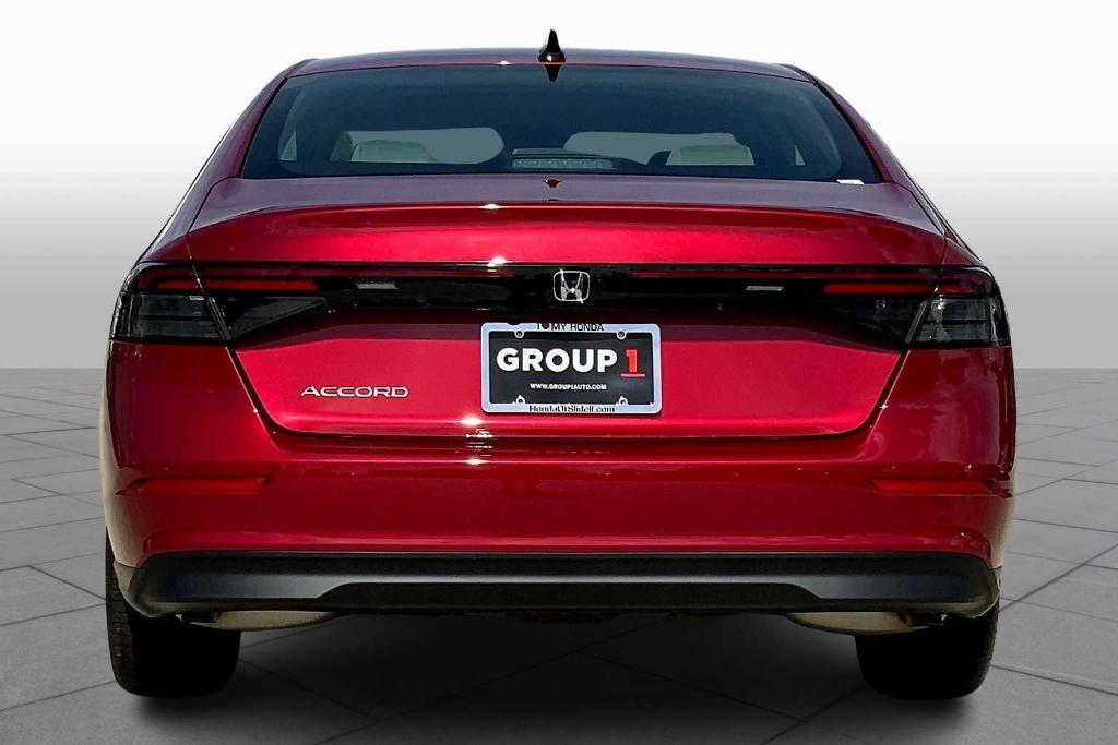 new 2025 Honda Accord car, priced at $30,850