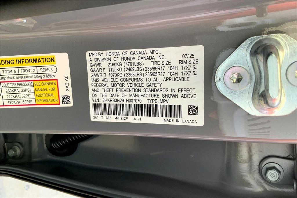 new 2026 Honda CR-V car, priced at $31,447