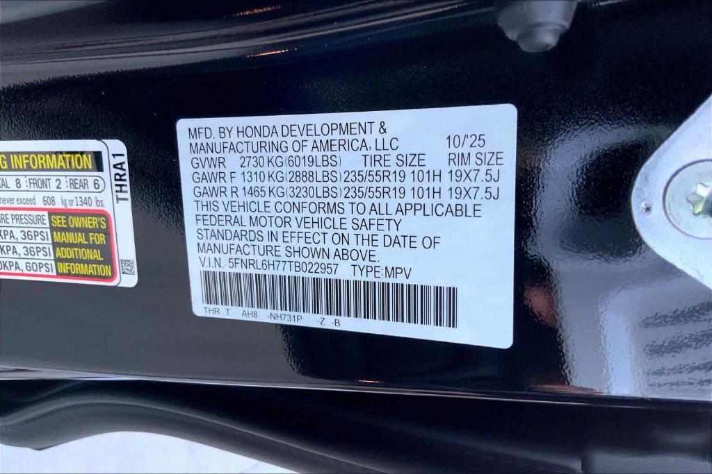 new 2026 Honda Odyssey car, priced at $45,390