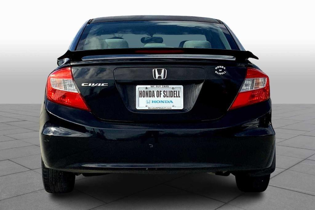 used 2012 Honda Civic car, priced at $5,999